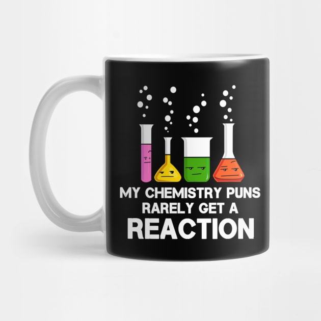 My Chemistry Puns Rarely Get A Reaction by underheaven